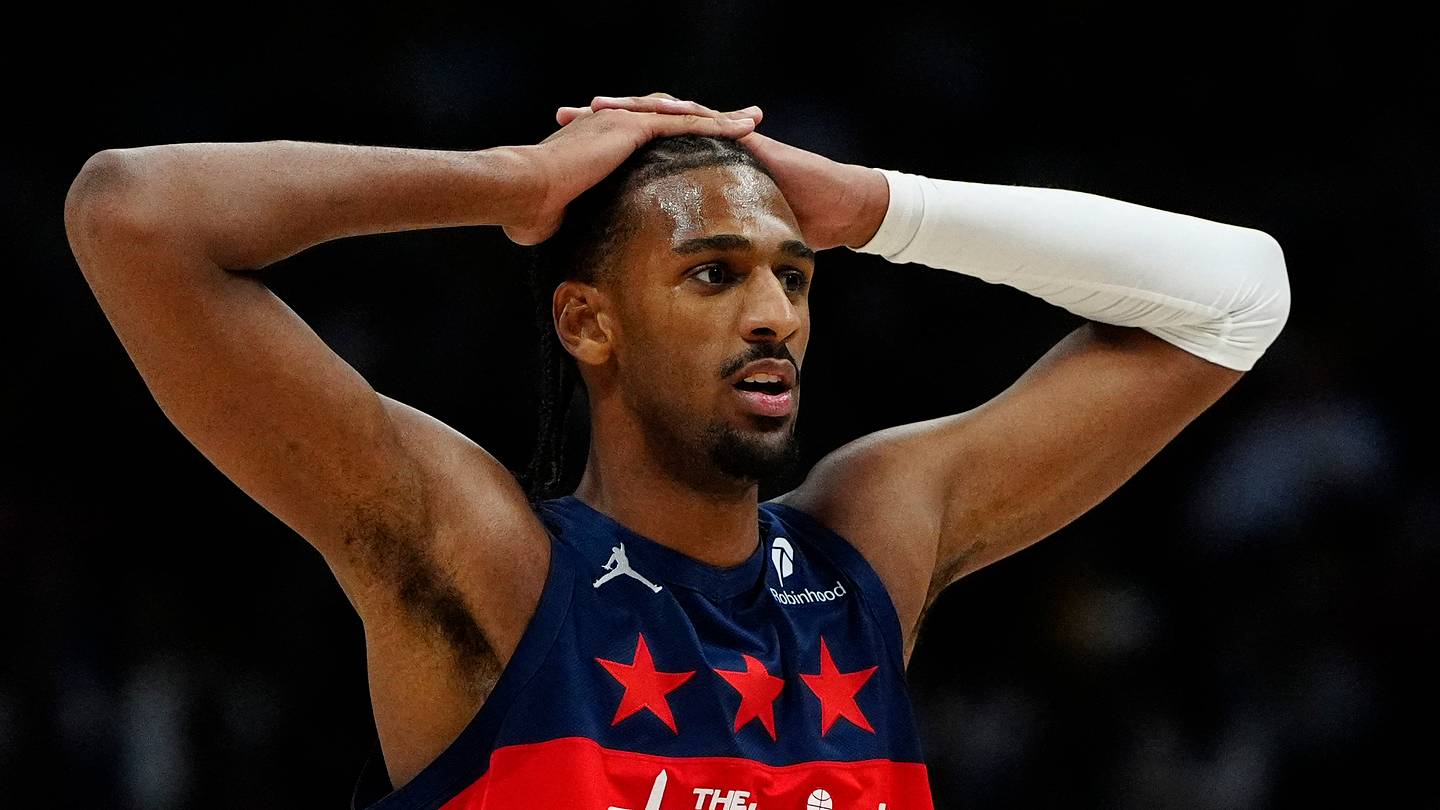 Pressure builds on Alex Sarr after Wizards added Anthony Davis and Deandre Ayton