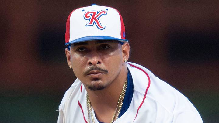 Knoxville Smokies pitcher Daniel Palencia (18) pitches against the Rocket City Trash Pandas during a Minor League Baseball game on Aug. 11, 2026, in Knoxville, Tennessee.
