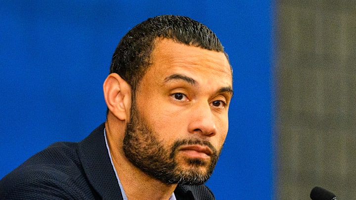 Detroit Pistons Introduce Trajan Langdon Detroit Pistons Introduce Trajan Langdon