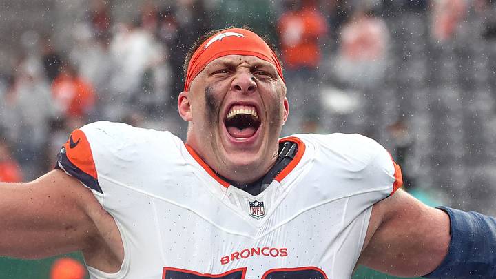 Denver Broncos offensive tackle Garett Bolles Denver Broncos offensive tackle Garett Bolles