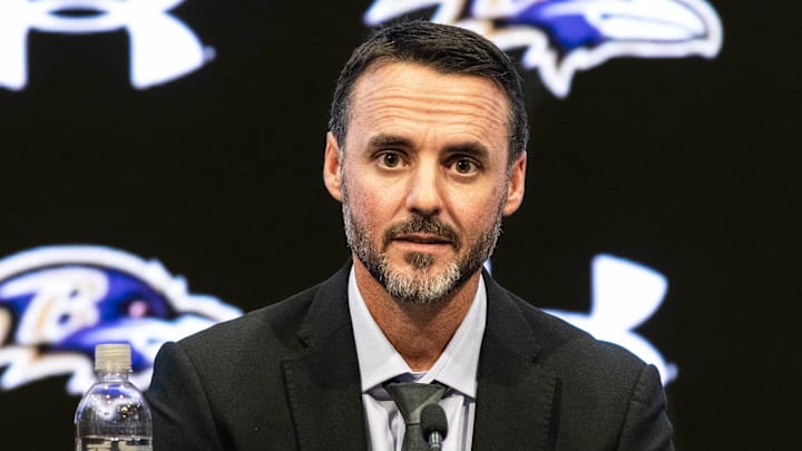 Baltimore Ravens head coach Jesse Minter Baltimore Ravens head coach Jesse Minter