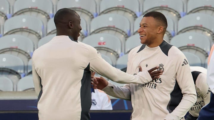 Kylian Mbappé returned to training with the team on Tuesday,