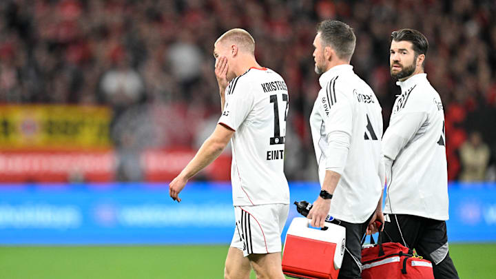 Rasmus Kristensen musste gegen Bayer Leverkusen verletzt vom Feld