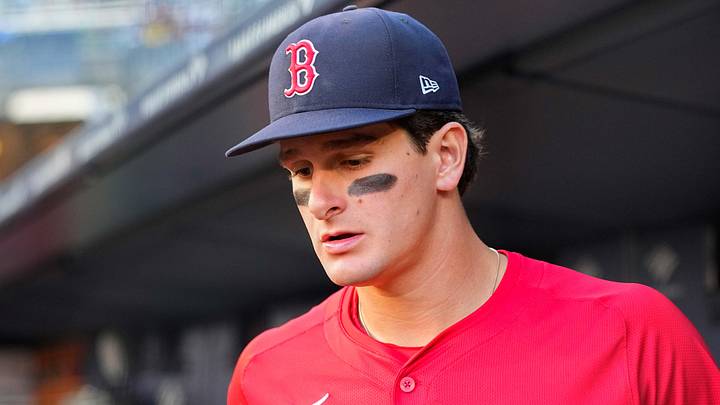 Boston Red Sox right fielder Roman Anthony (19).