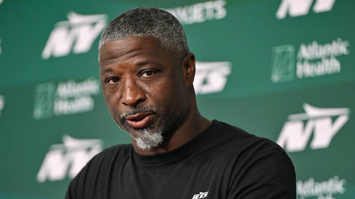 New York Jets head coach Aaron Glenn New York Jets head coach Aaron Glenn