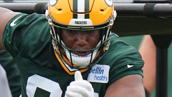 Green Bay Packers defensive tackle James Ester Green Bay Packers defensive tackle James Ester