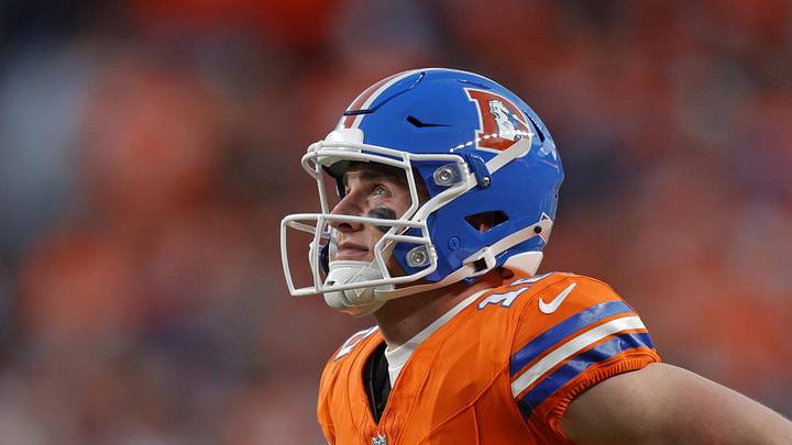 Denver Broncos quarterback Bo Nix 