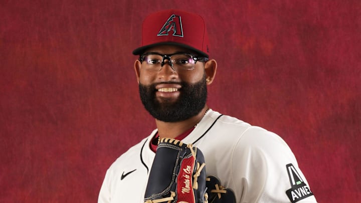 Christian Montes De Oca during photo day at Salt River Fields at Talking Stick on Feb. 21, 2024.