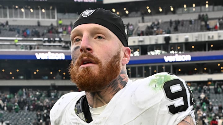 Las Vegas Raiders defensive end Maxx Crosby