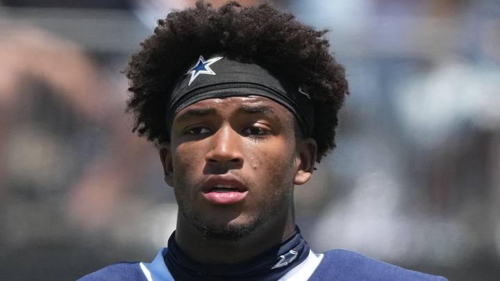 Dallas Cowboys defensive back Caleb Downs