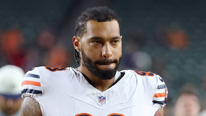 Chicago Bears defensive end Montez Sweat (98) walks off the field.