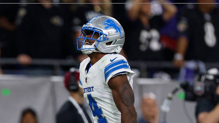 Detroit Lions cornerback DJ. Reed (4) reacts after causing a fumble. Detroit Lions cornerback DJ. Reed (4) reacts after causing a fumble.