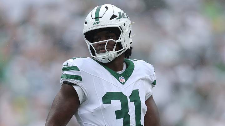 New York Jets defensive end David Bailey New York Jets defensive end David Bailey