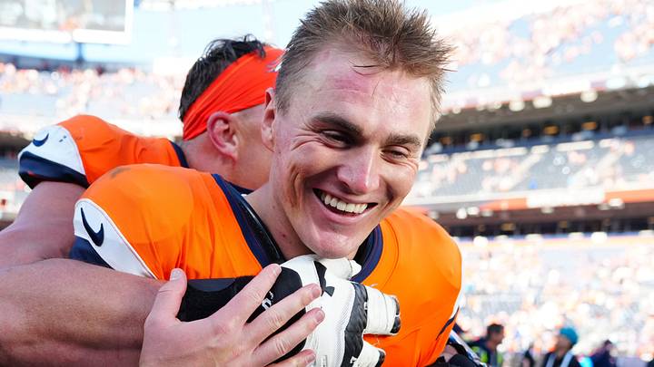 Denver Broncos quarterback Bo Nix 