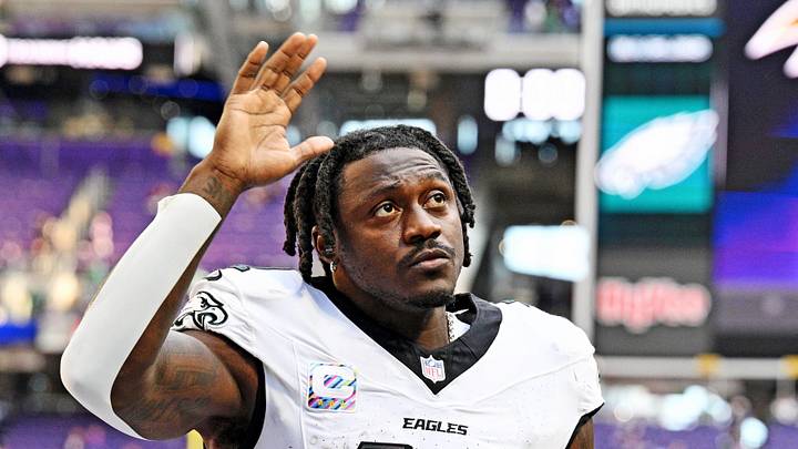 Philadelphia Eagles wide receiver A.J. Brown (11) 