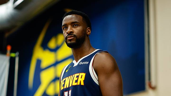 Sep 28, 2026; Denver, CO, USA; Denver Nuggets forward Alpha Diallo (11) during media day at Ball Arena. Mandatory Credit: Isaiah J. Downing-Imagn Images
