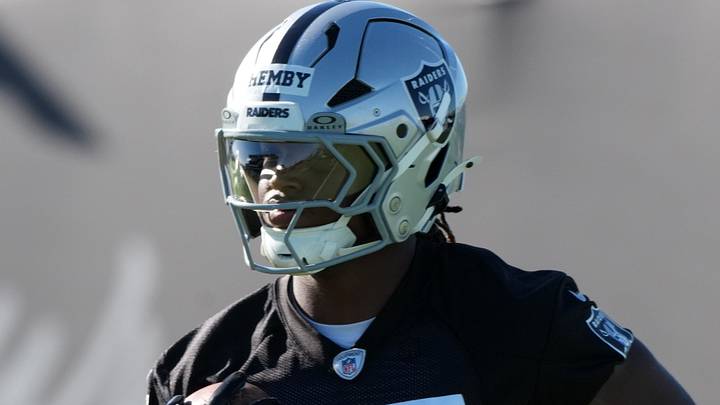 Las Vegas Raiders RB Roman Hemby