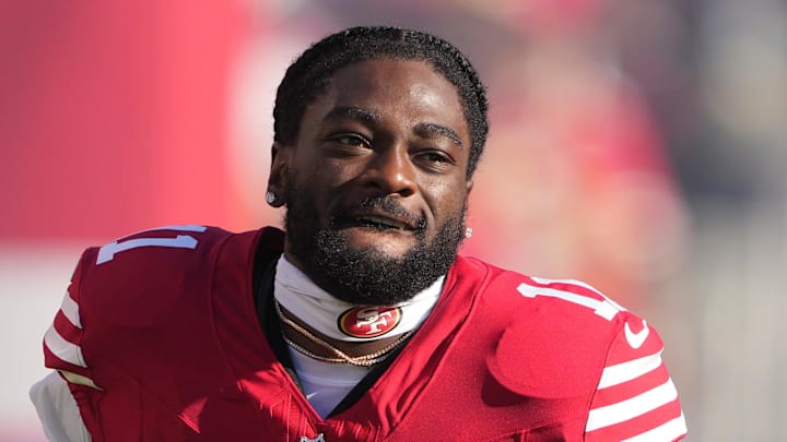 San Francisco 49ers wide receiver Brandon Aiyuk San Francisco 49ers wide receiver Brandon Aiyuk