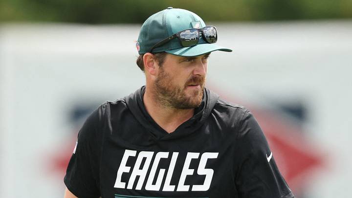 Philadelphia Eagles  offensive coordinator Sean Mannion