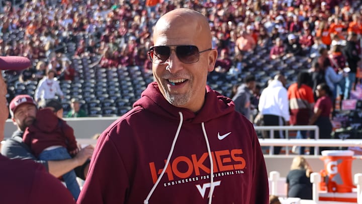 Virginia Tech head coach James Franklin