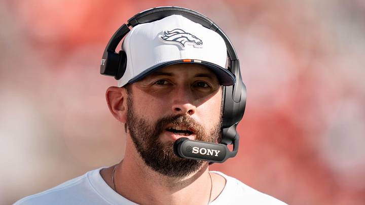 Denver Broncos offensive pass game coordinator Davis Webb