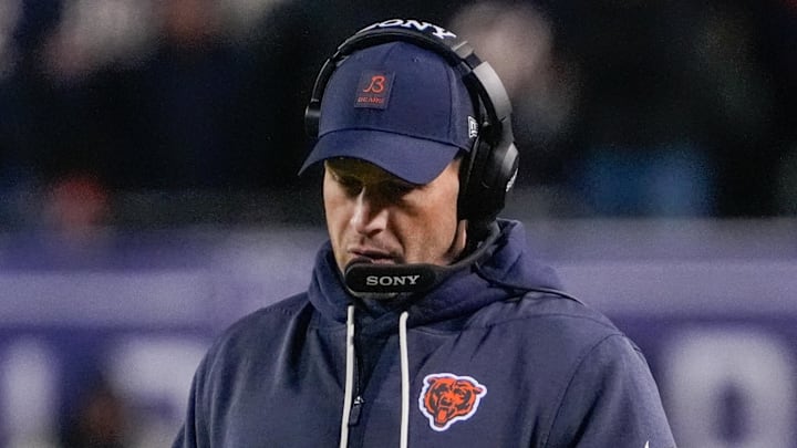 Chicago Bears head coach Ben Johnson Chicago Bears head coach Ben Johnson
