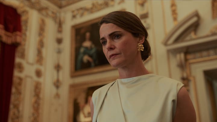 The Diplomat. Keri Russell as Kate Wyler in episode 206 of The Diplomat. Cr. Courtesy of Netflix © 2024