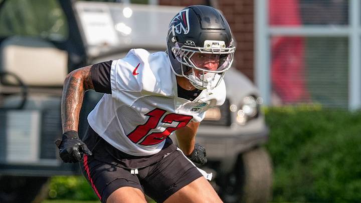 Both Falcons quarterbacks ran into trouble with the defense on Tuesday Both Falcons quarterbacks ran into trouble with the defense on Tuesday