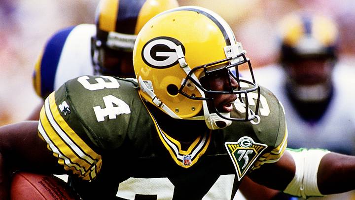 Green Bay Packers running back Edgar Bennett Green Bay Packers running back Edgar Bennett