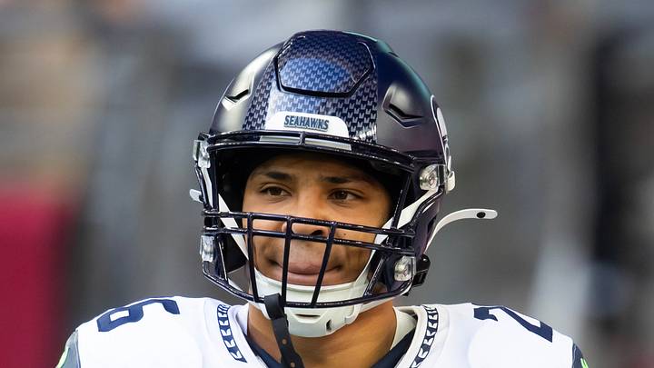 Seattle Seahawks running back Zach Charbonnet against the Arizona Cardinals