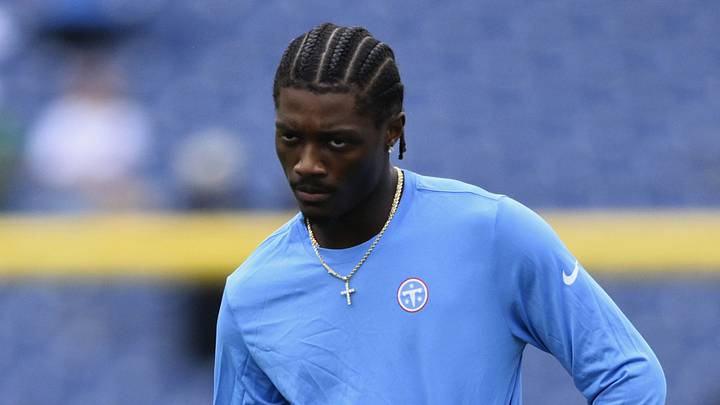 Tennessee Titans wide receiver Carnell Tate Tennessee Titans wide receiver Carnell Tate