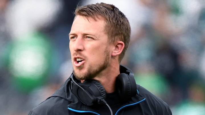 Carolina Panthers offensive coordinator Brad Idzik Carolina Panthers offensive coordinator Brad Idzik
