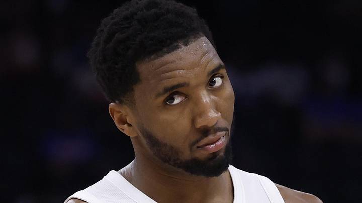 May 17, 2026; Detroit, Michigan, USA; Cleveland Cavaliers guard Donovan Mitchell (45): Rick Osentoski-Imagn Images May 17, 2026; Detroit, Michigan, USA; Cleveland Cavaliers guard Donovan Mitchell (45): Rick Osentoski-Imagn Images