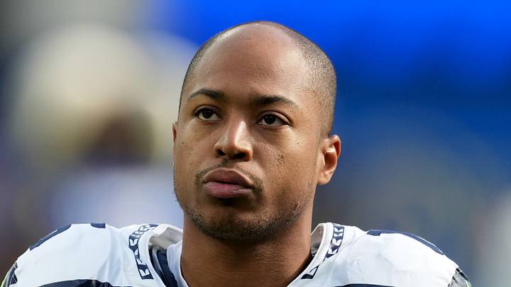 Seattle Seahawks wide receiver Tyler Lockett looks on before a game