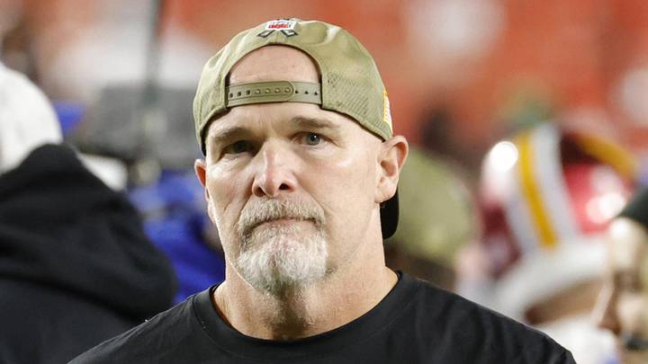 Washington Commanders head coach Dan Quinn Washington Commanders head coach Dan Quinn