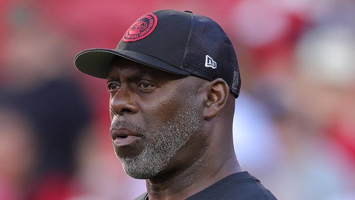 Washington Commanders running backs coach Anthony Lynn 