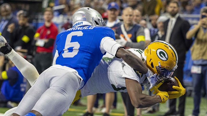 The Lions lose cornerback Terrion Arnold for the remainder of the 2025 season.