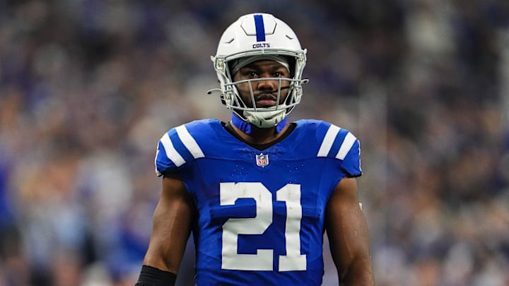Indianapolis Colts running back Zack Moss