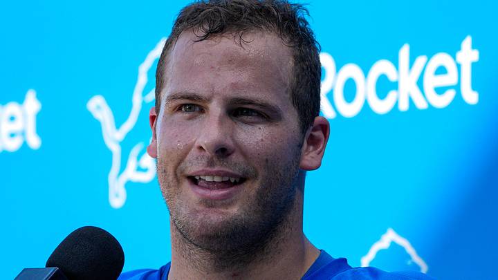 Detroit Lions tight end Sam Laporta 