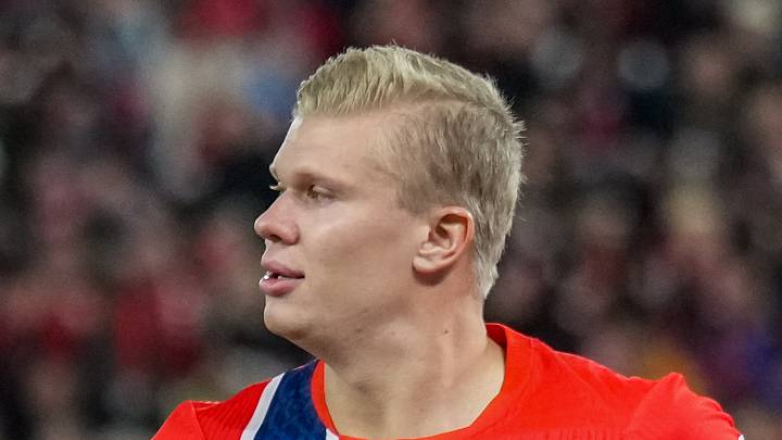 Erling Haaland plays for Norway versus Portugal Erling Haaland plays for Norway versus Portugal