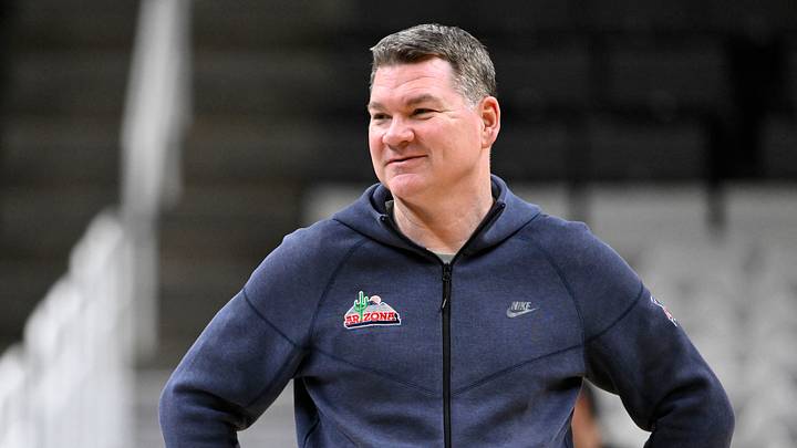 Arizona Wildcats head coach Tommy Lloyd.