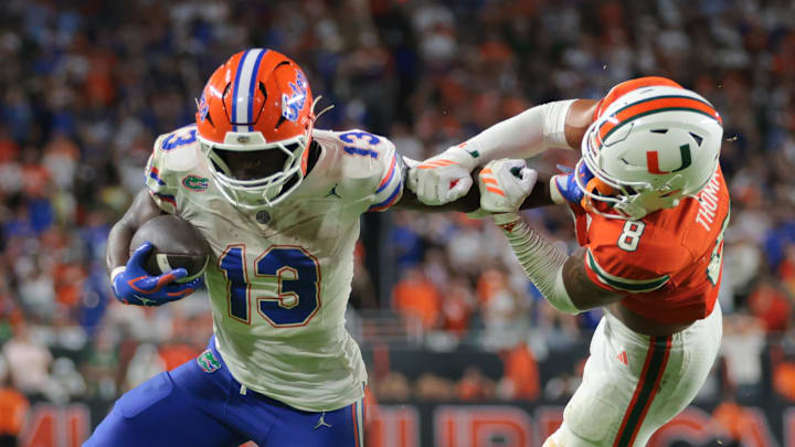 Florida Gators running back Jadan Baugh could get a lot of carries on Saturday.