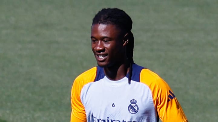 Eduardo Camavinga is available to play in the first Madrid derby of the season.