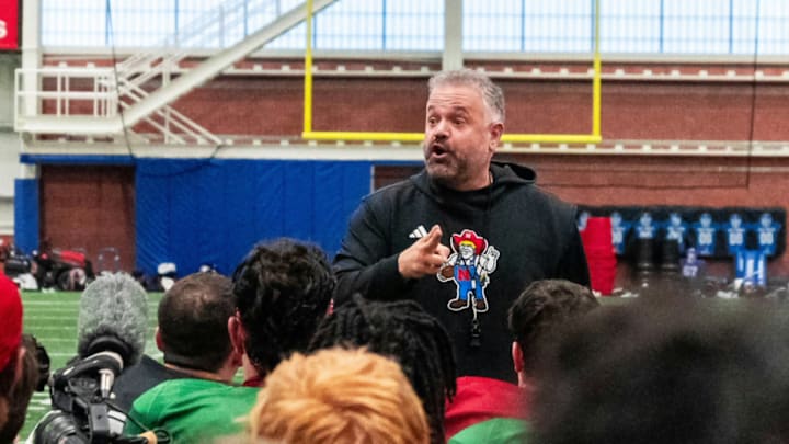 Nebraska coach Matt Rhule could use the Huskers' low preseason ranking as a motivator.