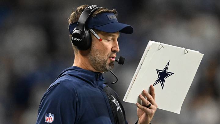 Dallas Cowboys head coach Brian Schottenheimer during the second half against the Detroit Lions at Ford Field. Dallas Cowboys head coach Brian Schottenheimer during the second half against the Detroit Lions at Ford Field.