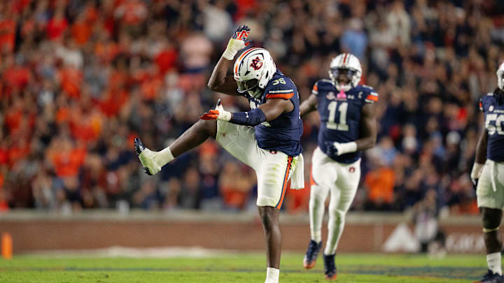 Linebacker Jalen McLeod was one of four Auburn Tigers to be invited to the 2025 NFL Combine.