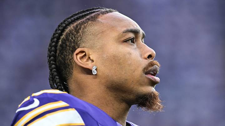 Minnesota Vikings wide receiver Justin Jefferson; Jeffrey Becker