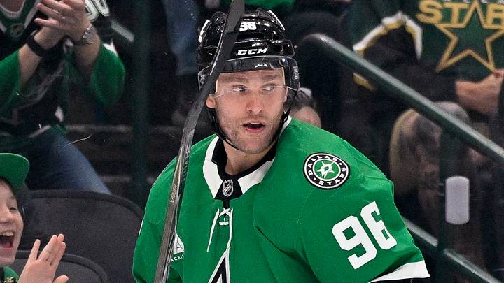 Oct 13, 2026; Dallas, Texas, USA; Dallas Stars right wing Mikko Rantanen (96) checks Colorado Avalanche center Nathan MacKinnon (29) during the game between the Stars and the Avalanche at American Airlines Center. Mandatory Credit: Jerome Miron-Imagn Images Oct 13, 2026; Dallas, Texas, USA; Dallas Stars right wing Mikko Rantanen (96) checks Colorado Avalanche center Nathan MacKinnon (29) during the game between the Stars and the Avalanche at American Airlines Center. Mandatory Credit: Jerome Miron-Imagn Images