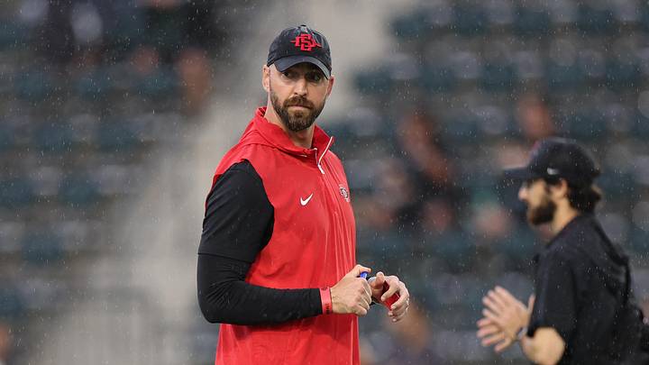 San Diego State Aztecs head coach Sean Lewis.
