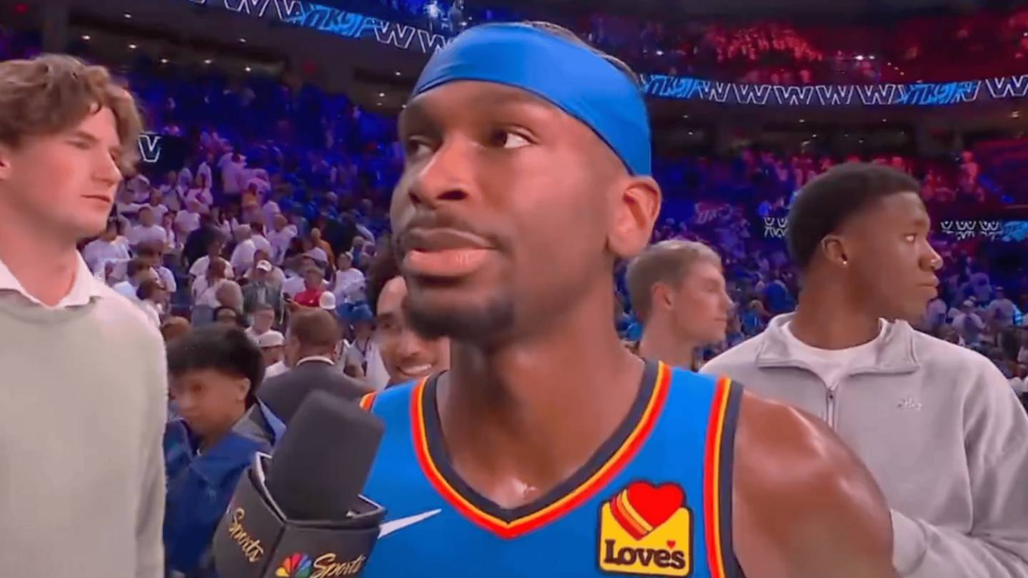 Shai Gilgeous-Alexander’s Awkward Comment on Teammate’s Defense Was a Simple Misunderstanding